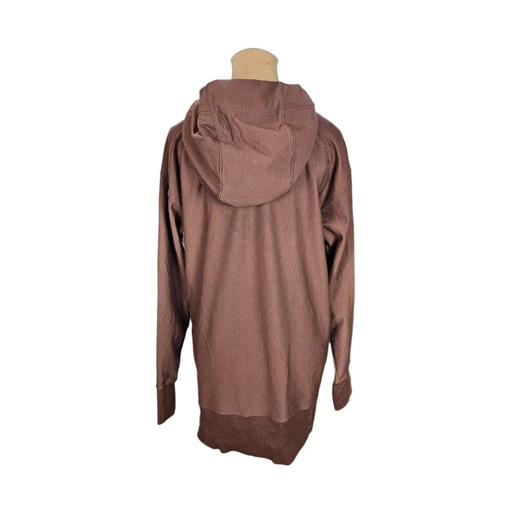 Indyeva Brown Athleisure Stretchy Comfortable Sweater Sz M - Picture 4 of 8